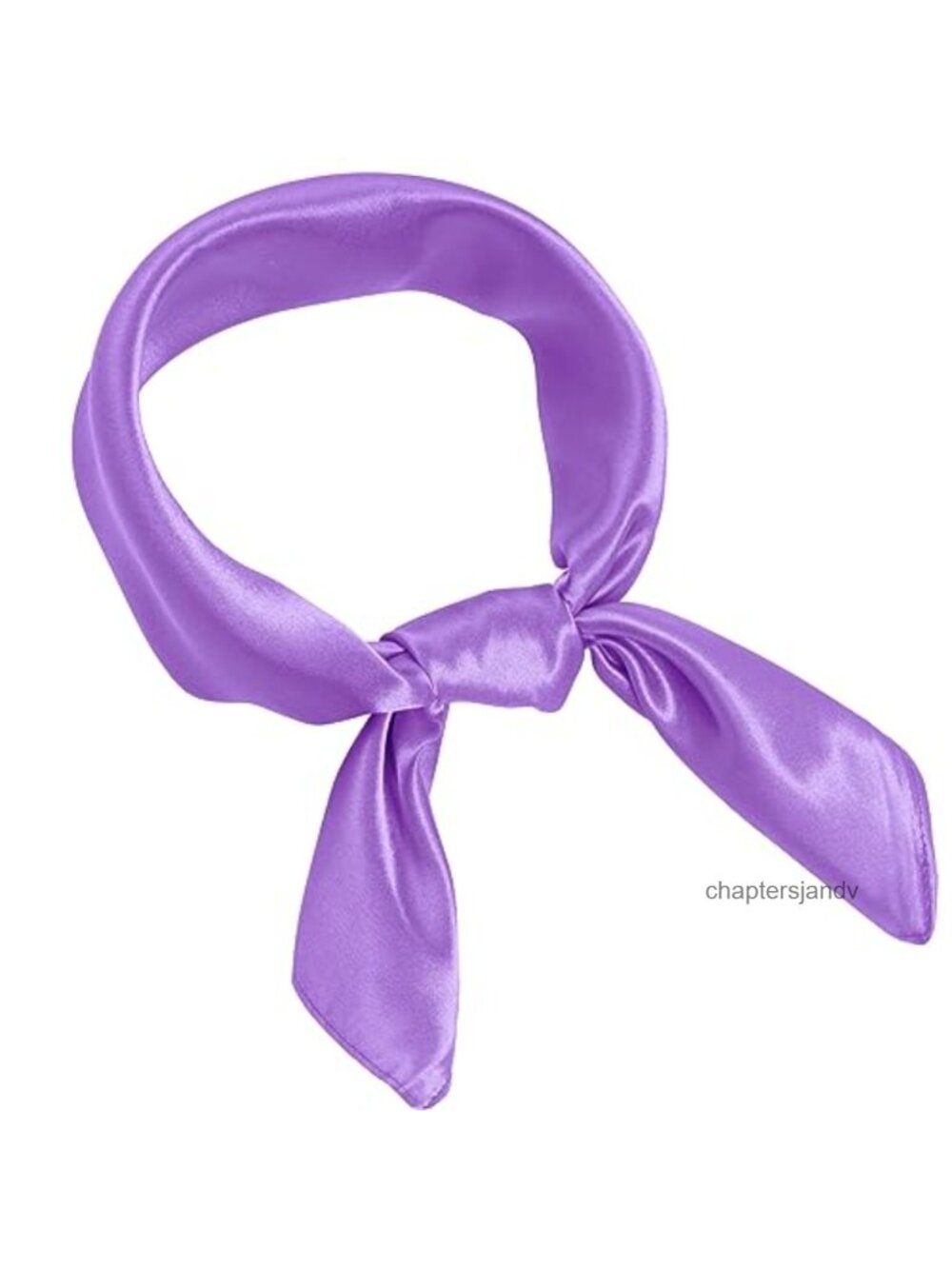 Satin Square Scarf 23.6in Polyester Multifunctional Neck Hair Handbag
